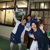 3月末まで中央幼稚園にいた山中主幹、中西先生、田中先生が遊びにきてくれました。